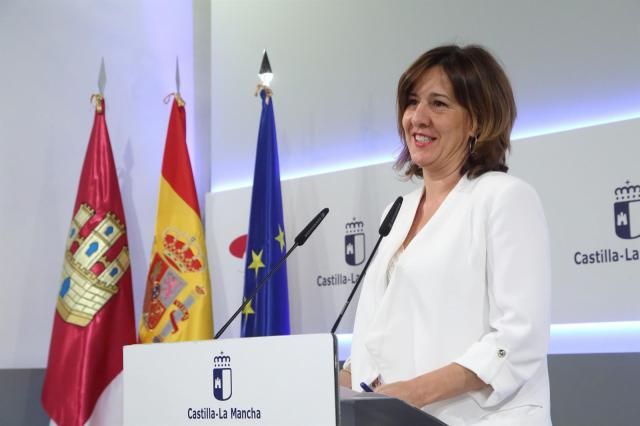 La portavoz del Ejecutivo de Castilla-La Mancha, Blanca Fernández