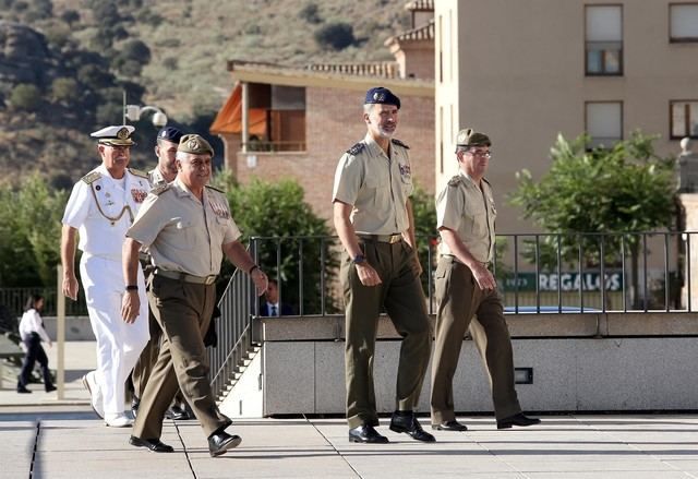 Felipe VI visita el Instituto de Historia y Cultura Militar en su sede del Museo del Ejército en Toledo