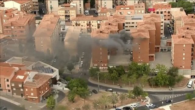 VÍDEO | La alarmante imagen que ha captado en Toledo el helicóptero de La Vuelta