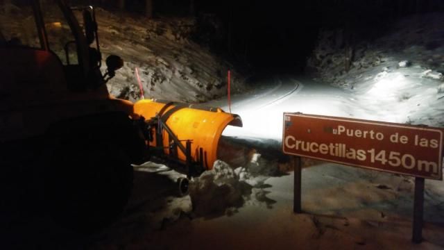 CLM registra 19 incidencias esta noche por el temporal