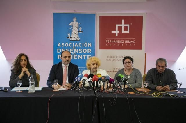 Rueda de prensa de la Asociación 'El Defensor del Paciente' en Ciudad Real. - EUSEBIO GACÍA DEL CASTILLO