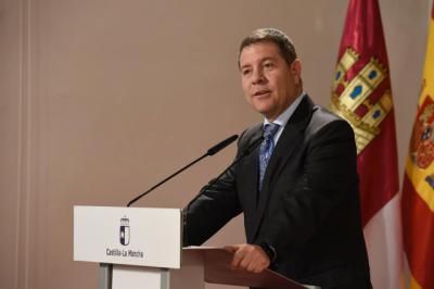 Page cumple su palabra y avanza que C-LM reclamará a Sánchez el pago del IVA aunque espera que haya "entendimiento"