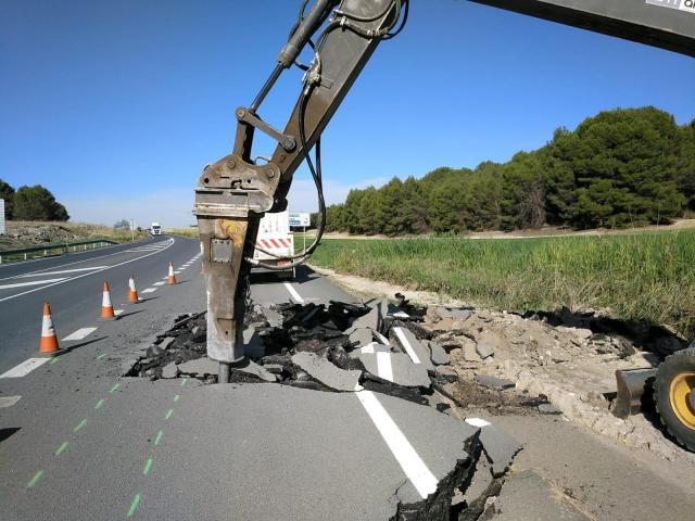 Obras de remodelación de la carretera CM-4010 a su paso por Seseña - GOBIERNO CLM - Archivo