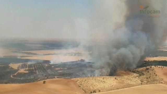 URGENTE | Incendio en Albarreal del Tajo