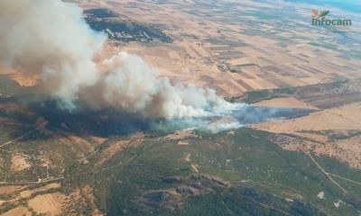 INCENDIO | Carretera cortada en Retuerta de Bullaque