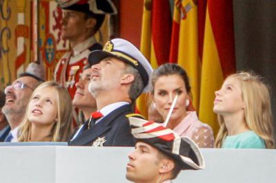 ESPAÑA | Page asiste al acto del 12 de octubre en Madrid presidido por los Reyes