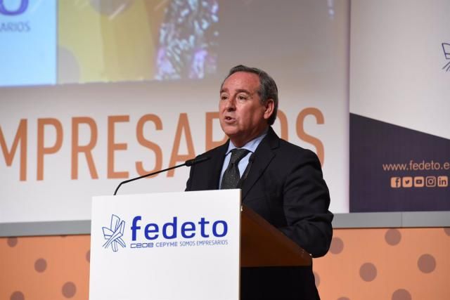 El presidente de Fedeto, Ángel Nicolás, en los premios Fedeto - JCCM - ARCHIV