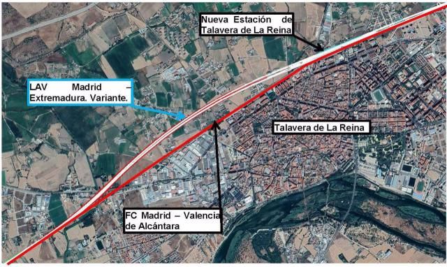 Línea AVE Madrid-Extremadura a su paso por Talavera. - COLEGIO INGENIEROS DE CAMINOS