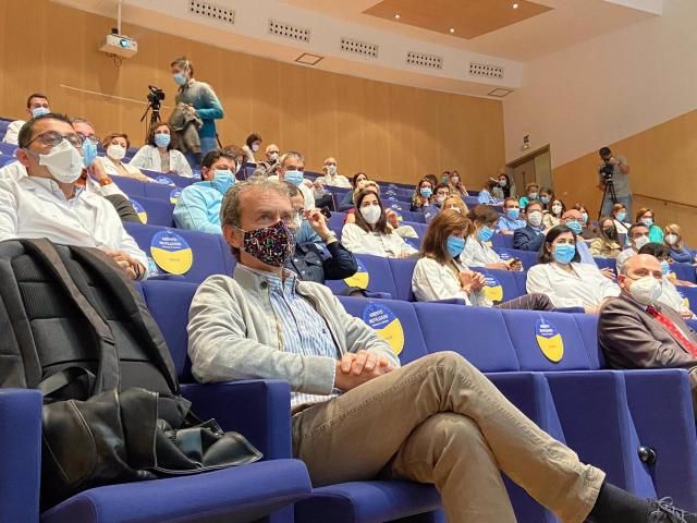 Fernando Simón, antes de participar en una conferencia en Ciudad Real - EUROPA PRESS / PATRICIA GALIANA