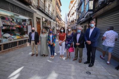 Inaugurada la reforma de la calle Comercio del Casco