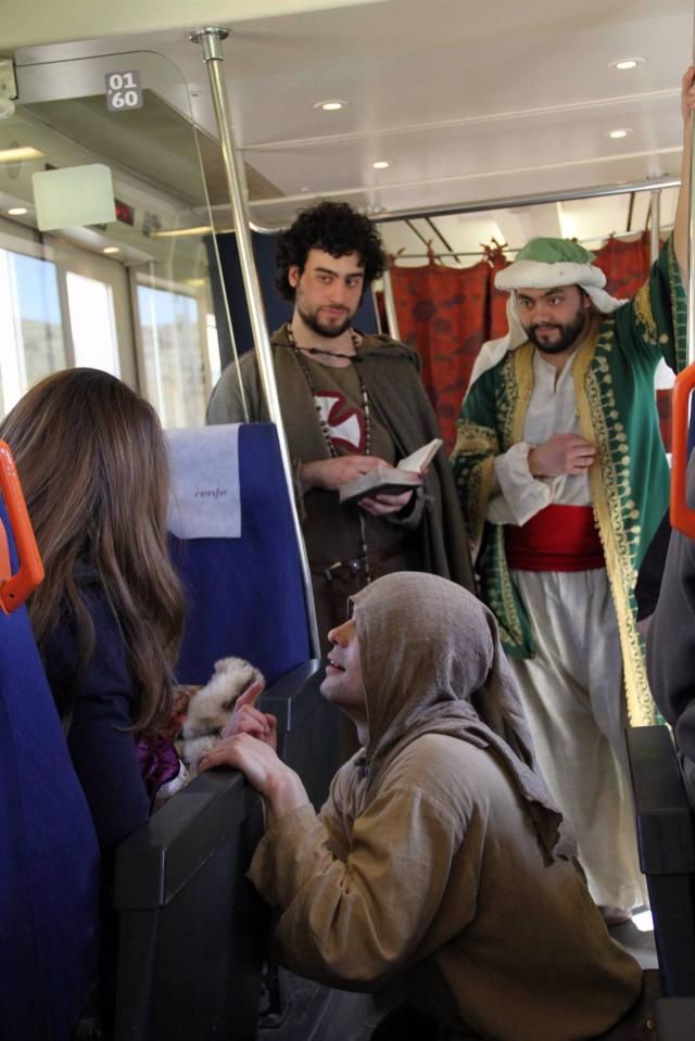 Tren medieval Sigüenza - EUROPA PRESS/AYUNTAMIENTO SIGÜENZA - Archivo