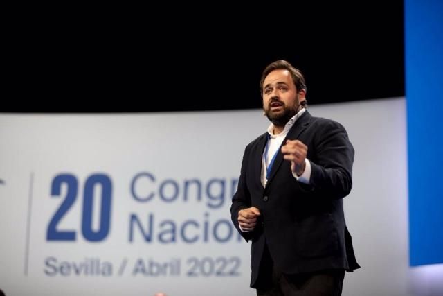 El presidente regional del PP, Paco Núñez, en una foto de archivo 