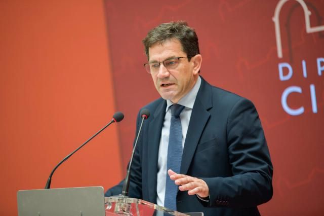 Miguel Ángel Valverde, presidente de la Diputación de Ciudad Real - EUROPA PRESS / EUSEBIO GARCÍA DEL CASTILLO