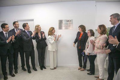 La infanta Elena arropa a Down Toledo en la inauguración de su nueva sede