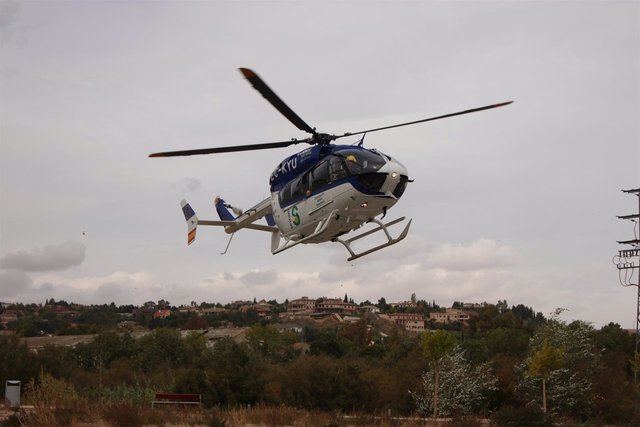 Helicóptero del SESCAM / Foto de archivo