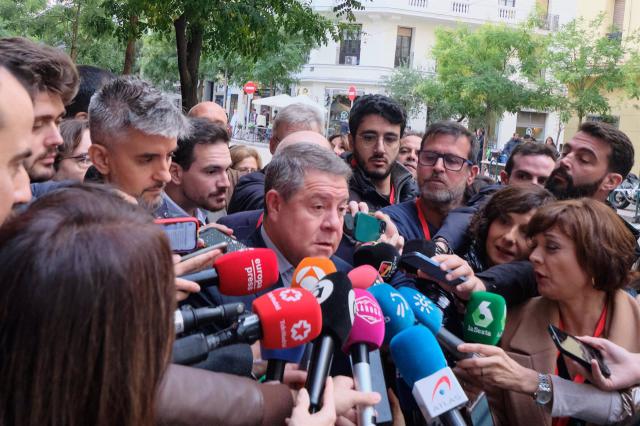 García-Page acudirá al Comité Federal del PSOE este sábado