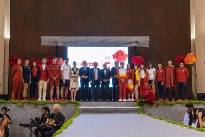 Joma y Toledo se unen en la presentación de la equipación de España para los JJOO de París