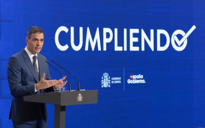 Sánchez responde a las críticas de García-Page: "¿Qué quieren que les diga? Yo estoy muy contento y muy feliz"