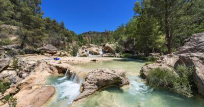 Paraje de Las Chorreras, en Enguídanos