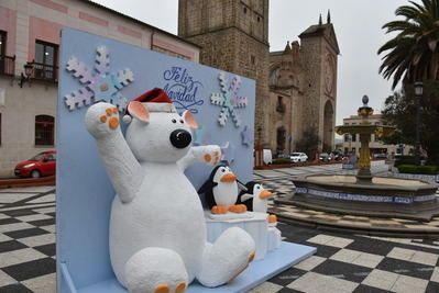 Talavera instala un simpático photocall en la Plaza del Pan