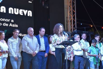 Diana López, diputada regional, pregonera en Talavera la Nueva