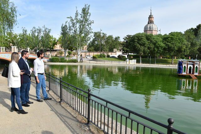 Últimos detalles para mejorar y acondicionar el Parque de la Alameda