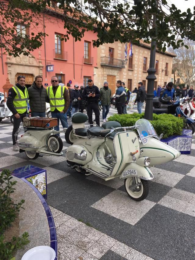 Éxito participativo en la Scooterada de Talavera y comarca