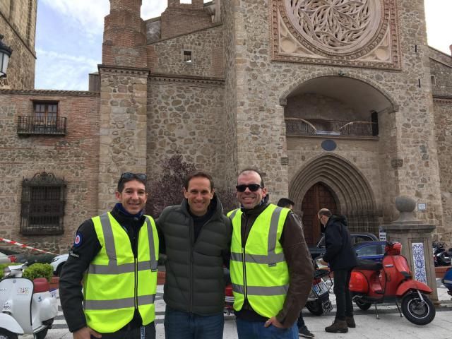 Éxito participativo en la Scooterada de Talavera y comarca