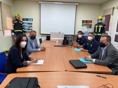 TALAVERA | Sigue avanzando el trabajo para la creación del parque supramunicipal de Bomberos