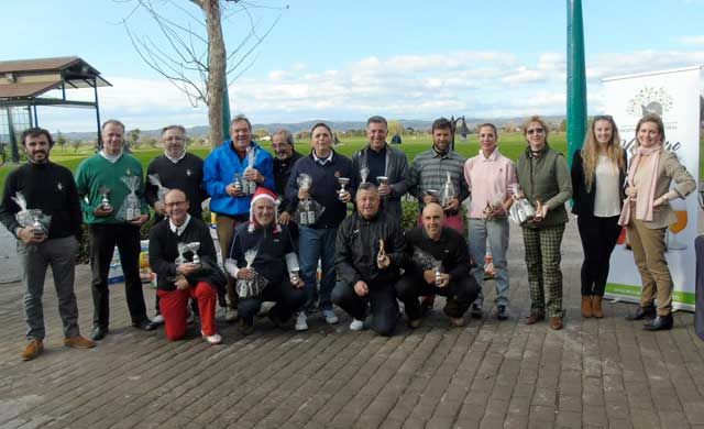 Éxito del 'XI Torneo Benéfico de Navidad' en Palomarejos Golf