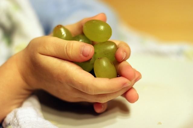 No dejes que tus hijos menores de 5 años coman uvas en Nochevieja