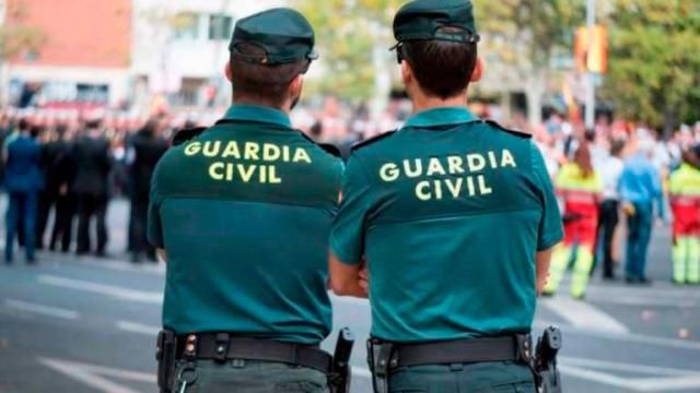 Hasta allí se desplazó la Guardia Civil.