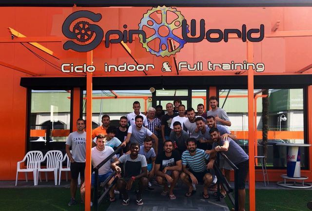 El gimnasio Spin World colabora un año más con el CF Talavera