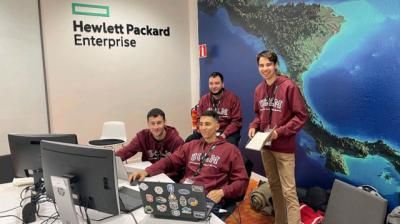 Un equipo talaverano, finalista en el “hackathon” Hewlett Packard Enterprise