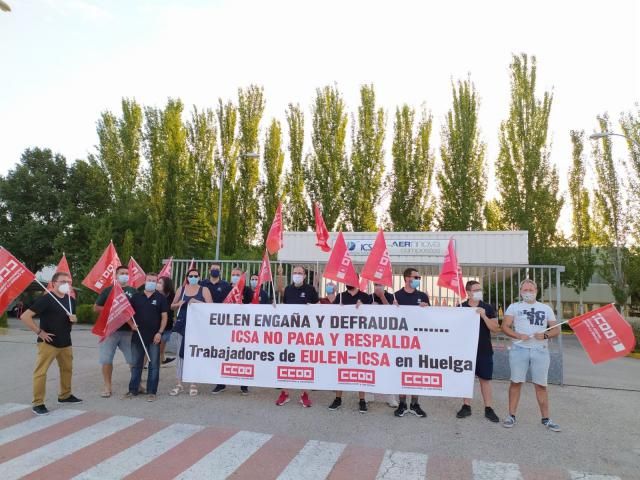 Huelga en Eulen-ICSA. - CCOO