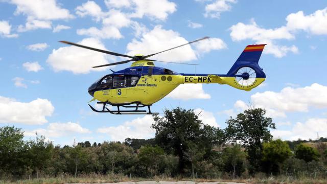 Helicóptero medicalizado del SESCAM 