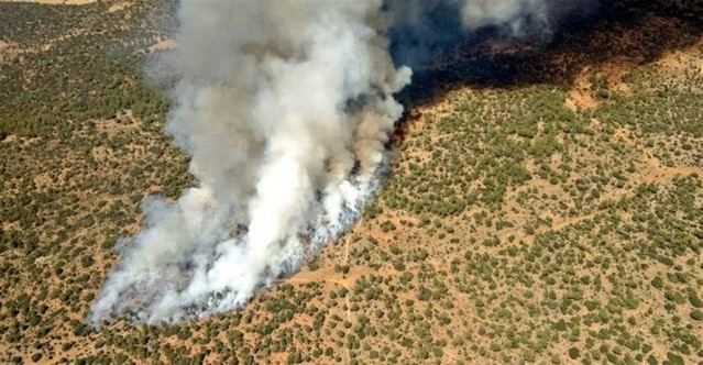 Imagen aérea del incendio / ATBRIF