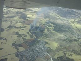 El incendio de Guadalajara pasa a nivel 0 y se controla el de Loranca de Tajuña