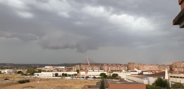 Nueve incidencias en Talavera por la tormenta de este martes