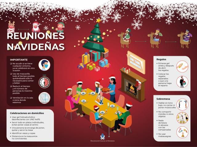 Infografía Navidad | Consejo General de Enfermería