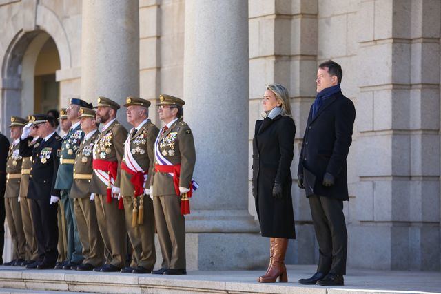 La Academia de Infantería de Toledo celebra una emotiva parada militar por la festividad de la Inmaculada