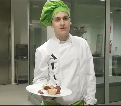 Un alumno de cocina del IES San Isidro, finalista en el premio “Promesas de la alta cocina”