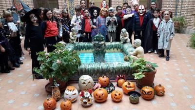 Halloween en el colegio juan Ramon Jiménez de Talavera