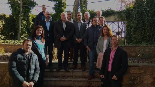 Reunión con alcaldes de municipios incluidos en el Parque Natural.