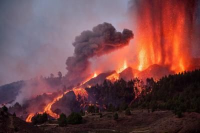 El volcán de La Palma ha obligado a una evacuación masiva