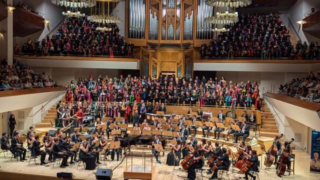 ‘La voz del paciente Toledo’ emociona en su debut en el Auditorio Nacional de Madrid