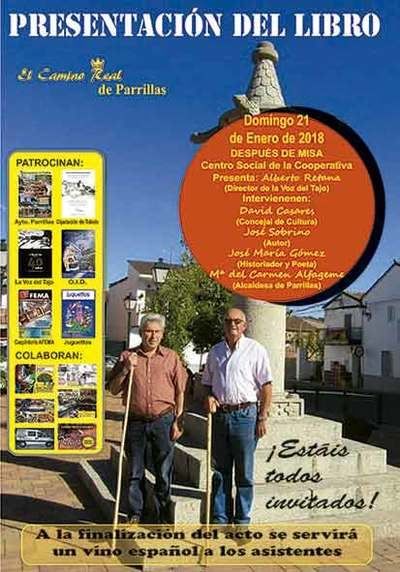 El domingo se presenta el libro “El Camino Real de Parrillas”