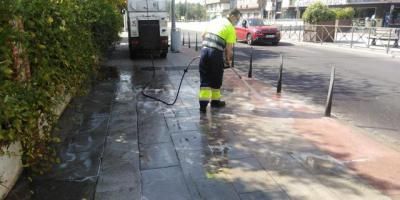 La limpieza intensiva en barrios de la ciudad continuará en otoño e invierno