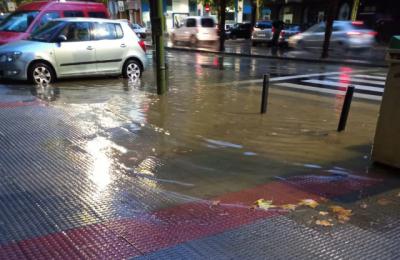 Trabajo intenso para minimizar el efecto de las fuertes lluvias