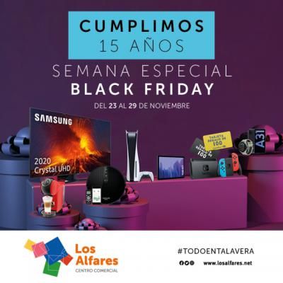 BLACK FRIDAY | Gran sorteo especial en Los Alfares Talavera: vales regalo, tablets, videoconsolas...